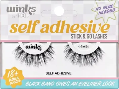 Obrázok produktu pre Ardell | Samolepiace riasy, Stick & Go - Winks Jewel, 1 kus, umelé riasy, predlžovanie rias, umelé riasy