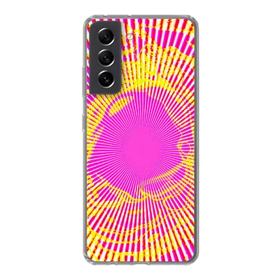 Produktbild von MuchoWow® Handyhülle Schutzhülle Hülle für Samsung Galaxy S21 FE Kunst - Jet - Psychedelisch Silikon Softcase Handy Hülle - Mobiltelefonhülle