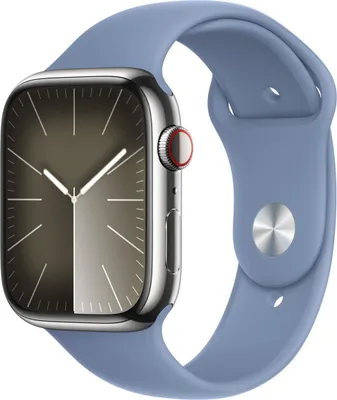 Productafbeelding van Apple Sport Band voor de Apple Watch | 44/45/46/49 mm - Maat M/L - Winter Blue
