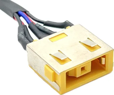Image de DC Jack prise d'alimentation prise de charge câble version 2 compatible avec Lenovo Ideapad G510