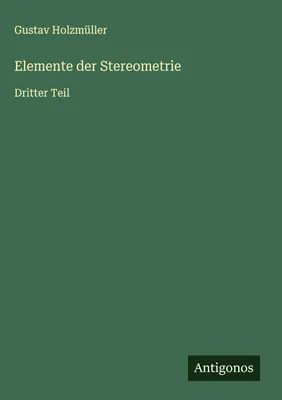 Produktbild von Elemente der Stereometrie