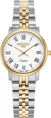 Productafbeelding van Roamer Classico dameshorloge, goudkleurig