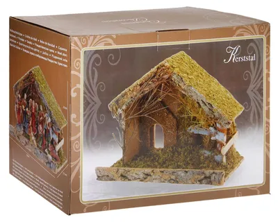 Immagine prodotto di Presepe Merkloos - 32x17x25 cm - legno