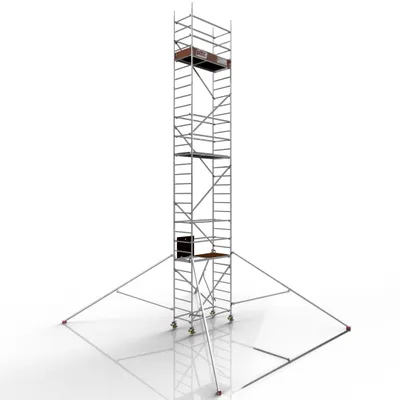 Image de ALTEC Rollfix 2.0 900 | roulettes incluses (Ø 150 mm) | potence triangulaire | échafaudage roulant