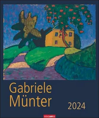 Produktbild von Gabriele Münter Kalender 2024. Kunstvoller Wandkalender