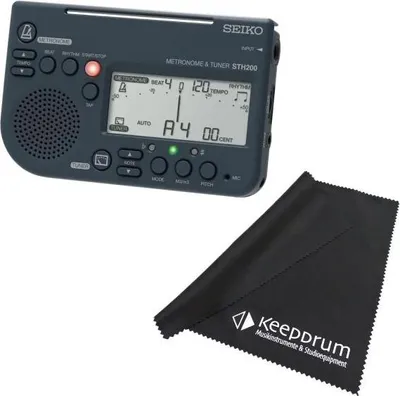 Image de Métronome Seiko STH-200 avec fonction accordeur avec tissu