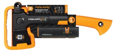 Zdjęcie produktu dla Fiskars FS. UNIVERSAL AXE X14 X-SERIES BLADE XS + SHARPENER