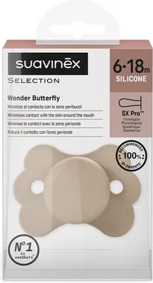 Obrázek produktu pro Suavinex SX PRO Wonderland fyziologická figurína 6-18m Butterfly Beige