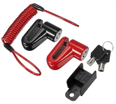 Image de Cadenas antivol en fil métallique pour freins à disque et roues du Xiaomi Mijia M365