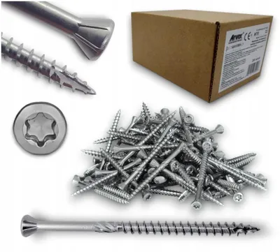 Obrázek produktu pro Arvex Terasaové šrouby 4,5x80 Nerezové TORX 200 ks