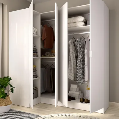 Immagine prodotto di Woodbury - Guardaroba Grande, 91x184h cm Bianco, Modulabile