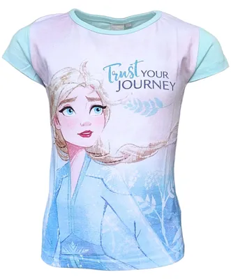 Produktbild von T-Shirt Frozen Elsa Hellblau 98