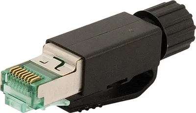 Produktbild von HARTING RJ45 Industrial Steckverbinder-Set Stift gerade, 8-polig, Piercing-Kontakte Kategorie Cat. 6A / Klasse EA bis