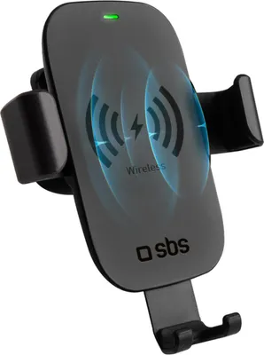 Immagine prodotto di SBS TESUPGRAVWIRLITE10W, telefono cellulare/smartphone, supporto passivo, auto, nero