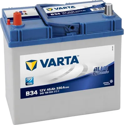 Immagine prodotto di Autobaterie Varta Blue Dynamic 45Ah, 12V, 330A, B34