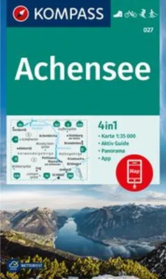 Produktbild von KOMPASS Wanderkarte 027 Achensee 1:35.000