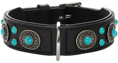 Produktbild von Halsband Sioux Farbe schwarz, Größe 50