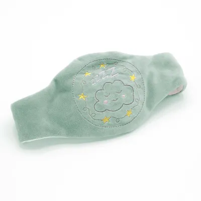 Produktbild von Babyjem Kirschkernkissen - Größenverstellbarer Wärmekissen für Babys - Dinkelkissen ideal geeignet bei Bauchschmerzen & Blähungen -100% Baumwolle Grün