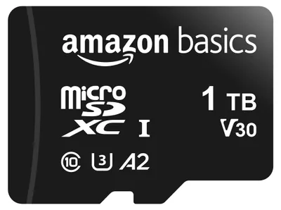 Immagine prodotto di Basics 1 TB MicroSDXC con adattatore SD - Soluzione di archiviazione ad alta velocità
