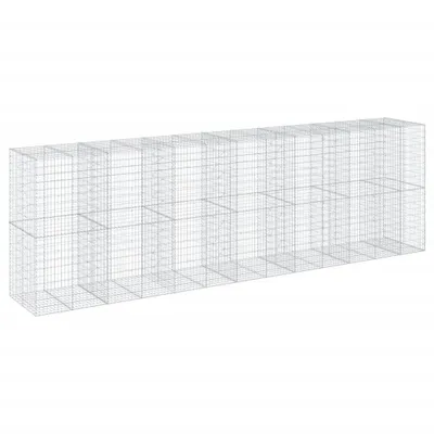 Image de Panier gabion avec couvercle 650x100x200 cm fer galvanisé