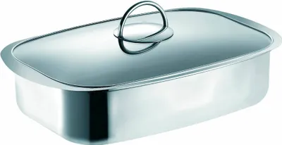 Image de Schulte-Ufer Cocotte à couvercle transparent, Multibraisière, Acier inoxydable 18/10, 42x27 cm, 6 L, 67048-36