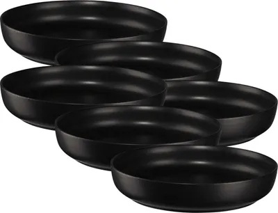 Produktbild von ASA COPPA Gourmetteller kuro 22 cm Set6