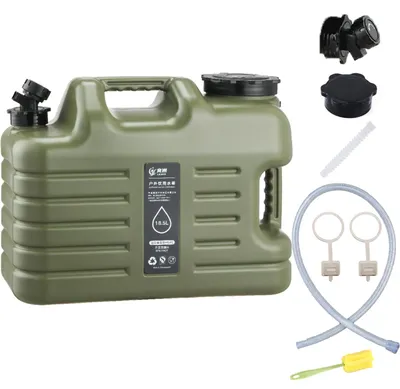Produktbild von Solidchoice – Wasserkontainer 18 Liter mit Auslaufhahn für Camping und Outdoor-Aktivitäten