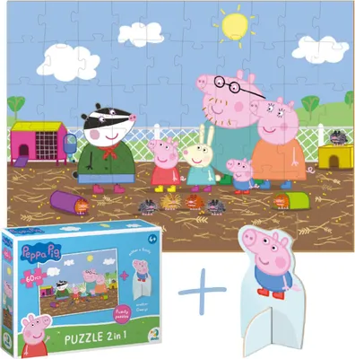 Immagine prodotto di Puzzle 60 Peppa Pig con personaggio