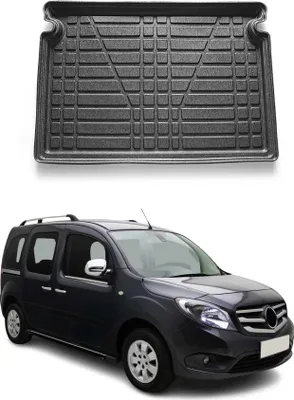 Image de Bac de coffre pour Mercedes Citan 2013-2021 Caoutchouc TPE noir