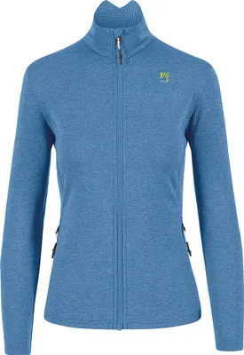 Immagine prodotto di Pile Karpos Pizzocco con zip intera Blu L Donna Blu L