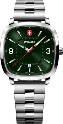 Produktbild von Wenger 01.1921.111 Herrenuhr Vintage Sport 37mm 5ATM