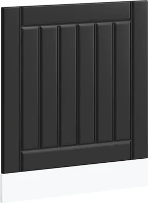 Produktbild von Geschirrspülerblende Lucca Schwarz Holzwerkstoff