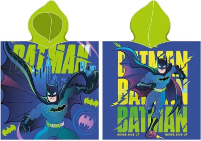 Imagen del producto de Poncho de algodón, 55/110 cm, Carbotex, diseño Batman, modelo BAT235017