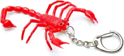 Produktbild von Skorpion Schlüsselanhänger Miniblings Sternzeichen Horoskop Halloween rot