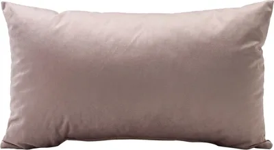 Produktbild von Kissen - 50 x 30 cm - Taupe - Polyester - Samtoptik
