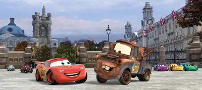 Produktbild von Disney Poster Cars Braun, Rot und Blau - 600872 - 202 x 90 cm
