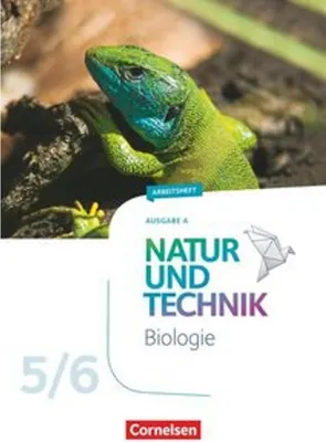 Obrázok produktu pre Natur und Technik - Biologie 5./6. Schuljahr - Neubearbeitung - Ausgabe A - Arbeitsheft