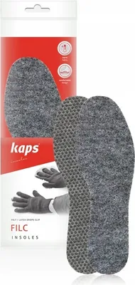 Produktbild von Kaps Filz-Schuhwärmer-Einlagen Filc Einlegesohlen - Größe 45 EUR