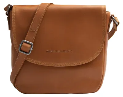 Productafbeelding van The Chesterfield Brand schoudertas Vayana Shoulderbag Cognac Lichtbruin
