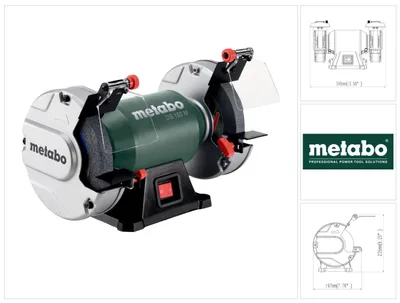 Image de Metabo DS 150 M Doppelschleifmaschine Schleifmaschine / Schleifgerät, 220-240 V