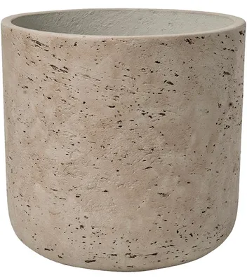 Productafbeelding van Pottery Pots Charlie, Bloempot, Vrijstaand, Klei, Grijs, Rond, Voor binnen/buiten