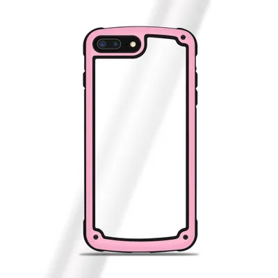 Produktbild von Solid Frame TPU Hülle für Samsung Galaxy S9 - Rosa KP9675