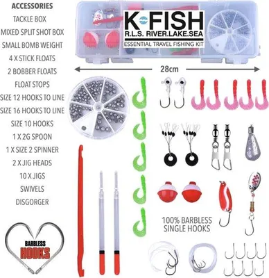 Produktbild von Famanu Angelset mit Rute und Zubehör - 6 Fuß (1,7 m)
