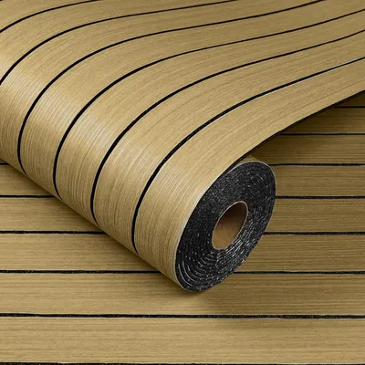 Obrázok produktu pre Akustické panely 300 x 40 cm, drevené nástenné panely, samolepiaca zvukovoizolačná doska, nástenná dekorácia