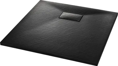 Obrázok produktu pre vidaXL Sprchová vanička SMC Black 80 × 80 cm