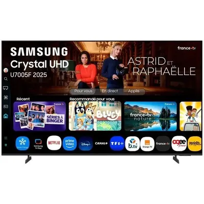 Image de Samsung TU43U7005FK 109.2 cm (43") 4K Ultra HD Smart TV Wi-Fi Black