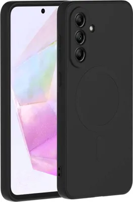 Image de Coque Silicone Magnet Galaxy A36 5G Noir