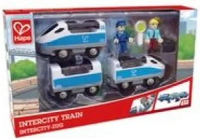 Obrázek produktu pro Hape INTERCITY TRAIN, Vláček, 3 rok/roky, Dřevo, Modrá, Bílá