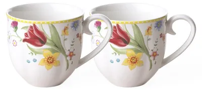 Zdjęcie produktu dla Villeroy & Boch Spring Awakening Becher m. H. Set 2tlg. gelb,grün 1486388402 4003686410091