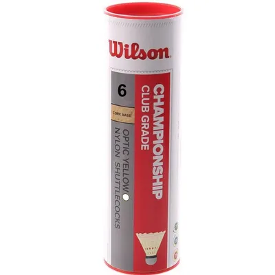Immagine prodotto di Wilson Championship Club 79 Badmintonbälle Weiß 6 Units Weiß 6 Units